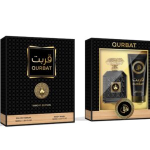 Set Qurbat Knight Unisex Profumo 100ml Shower Gel 150ml